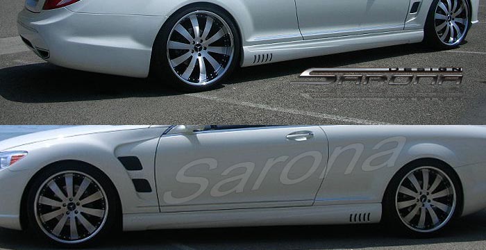Custom Mercedes CL Side Skirts  Coupe (2007 - 2014) - $980.00 (Part #MB-018-SS)